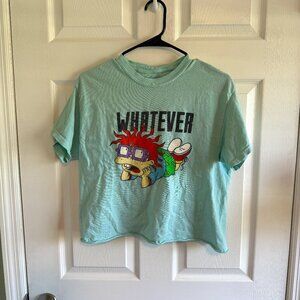 Nickelodeon Rugrats Whatever Chuckie Finster Cropped T-Shirt Size Medium